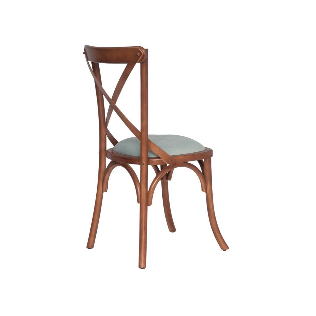 Ghế gỗ mặt nệm | BISTRO | Nâu