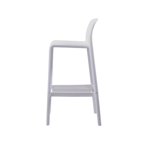  Ghế bar nhựa | CLAY | Trắng 