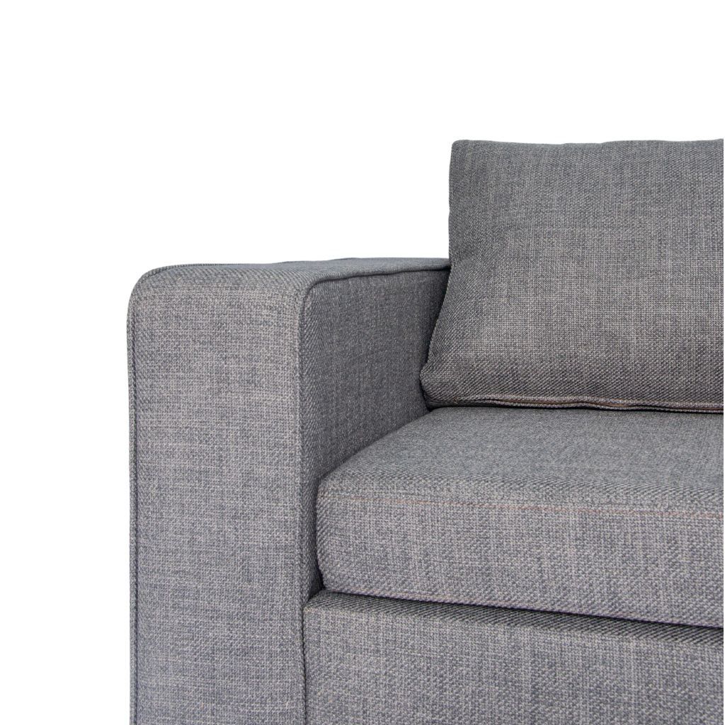 Sofa góc bọc nệm | BENNETT | Xám