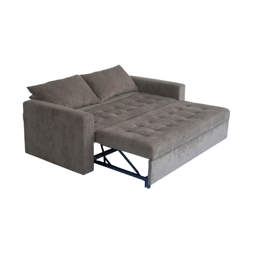 Sofa giường bọc nệm  | COLE | Nâu rêu