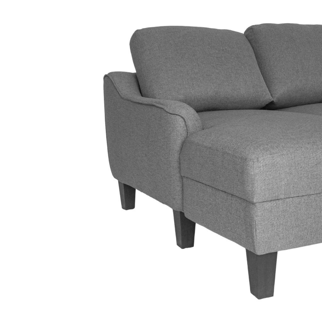 Sofa góc bọc nệm | HOPE | Xám