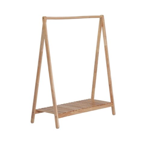  Kệ treo quần áo gỗ | Chữ A | Tự nhiên | 1 Tầng 