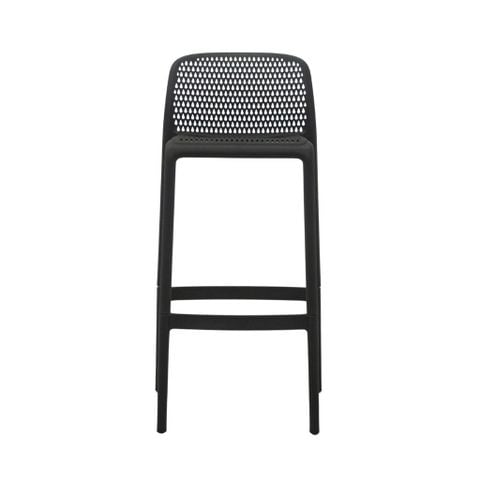  Ghế bar nhựa | CLAY | Đen 