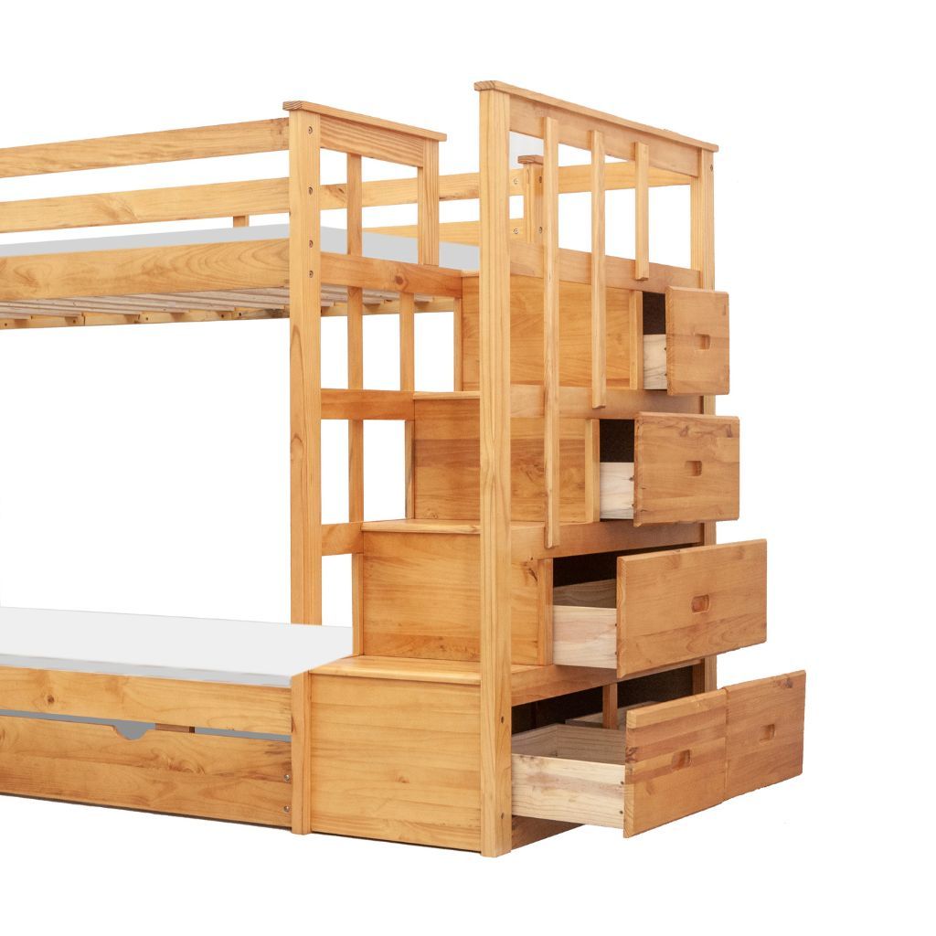 Giường tầng gỗ | COLBY | Vàng