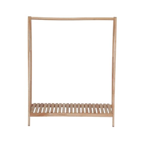  Kệ treo quần áo gỗ | Chữ A | Tự nhiên | 1 Tầng 