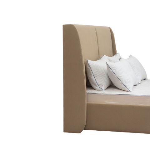  Giường bọc nệm | ELLA | Nâu 
