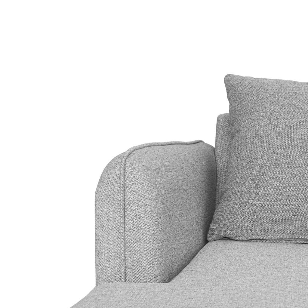 Sofa góc bọc nệm | ARCHER | Xám