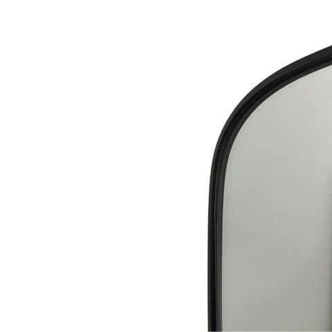  Gương chữ nhật thép  | LARK | Đen 