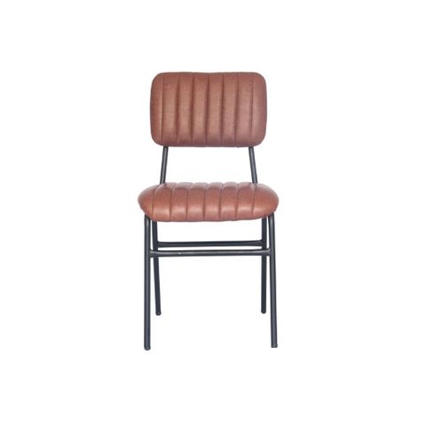  Ghế sắt bọc nệm | LOTTE | Nâu 