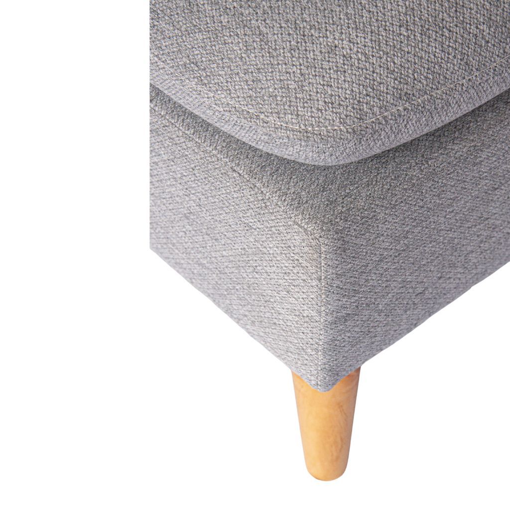 Sofa góc bọc nệm | ARCHER | Xám