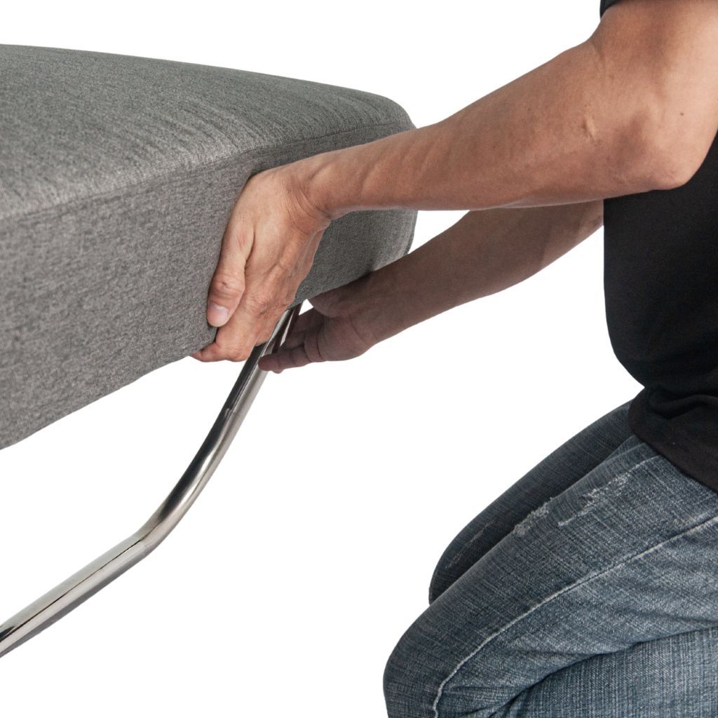 Sofa góc bọc nệm | HOPE | Xám