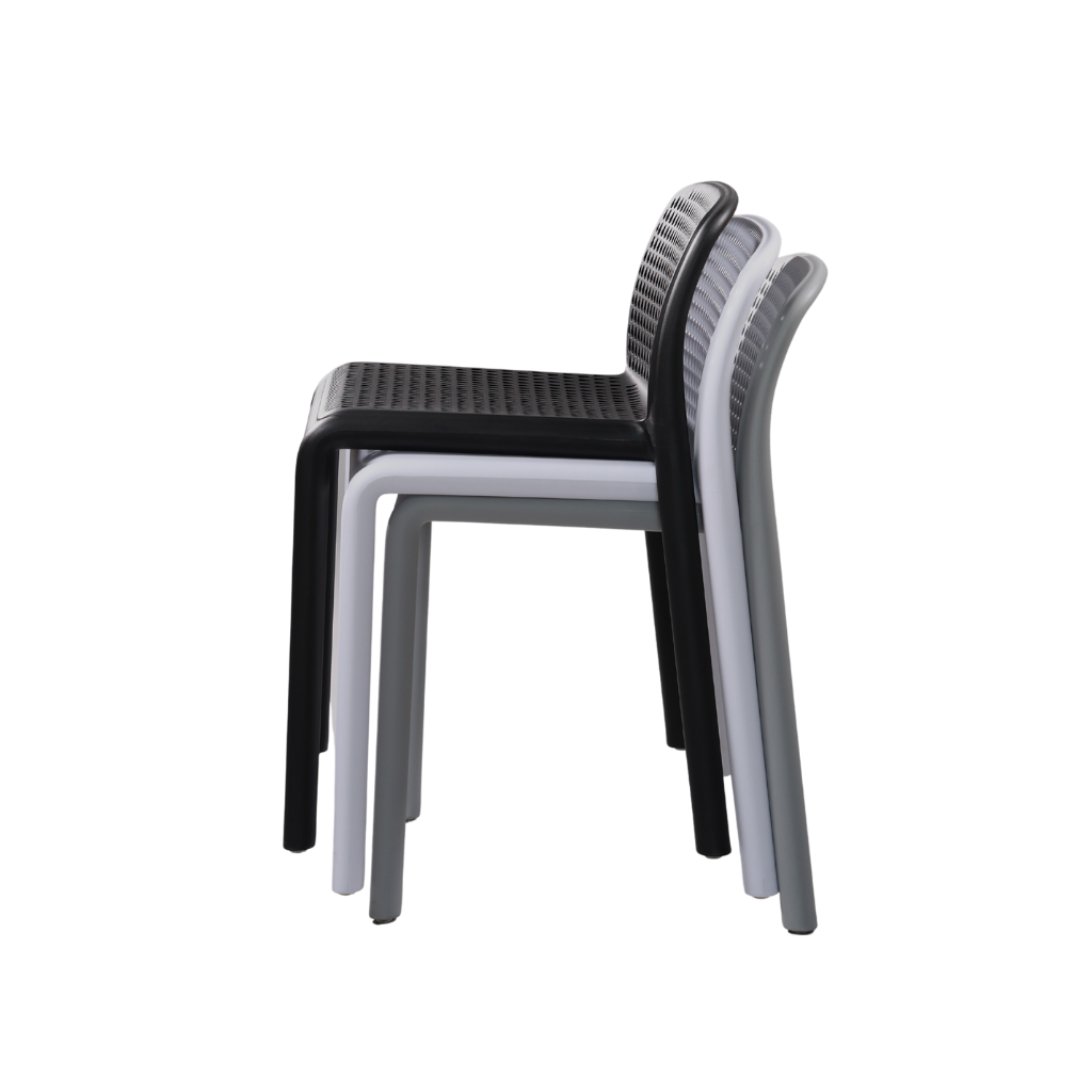 Ghế nhựa | CLAY | Đen