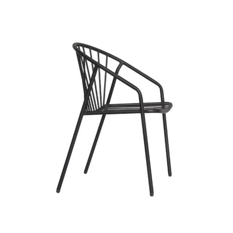  Ghế sắt | LA25 | Đen 