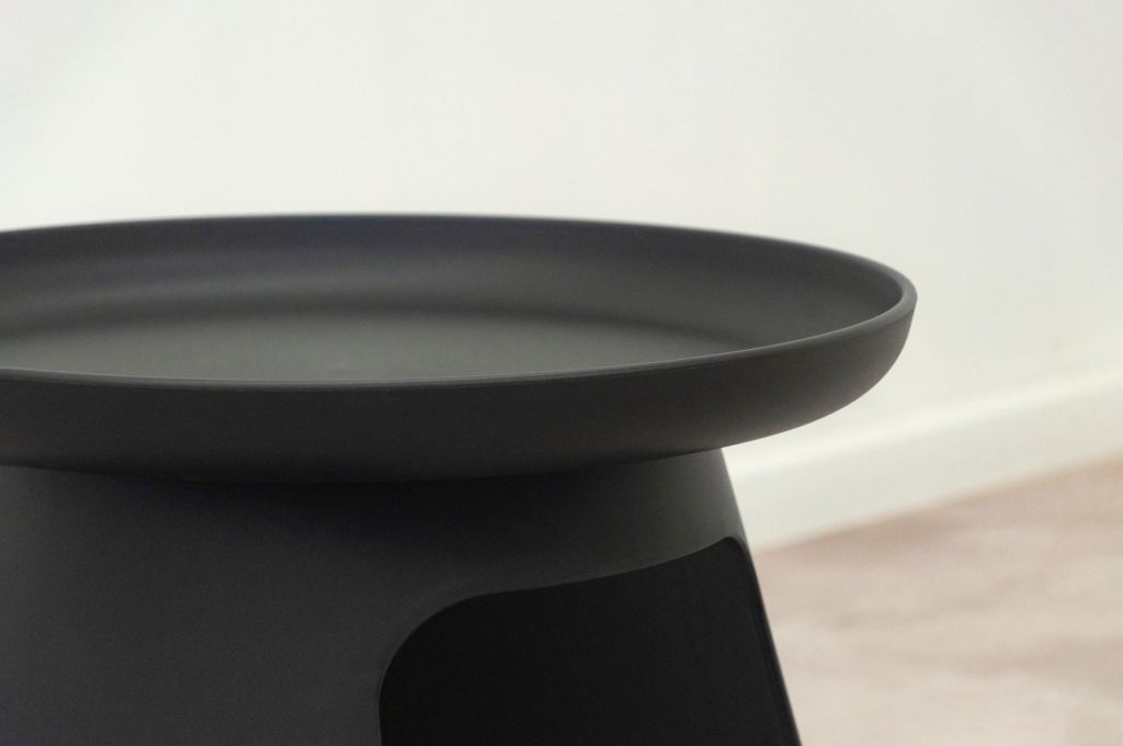 Bàn tròn nhựa | BOO | Đen