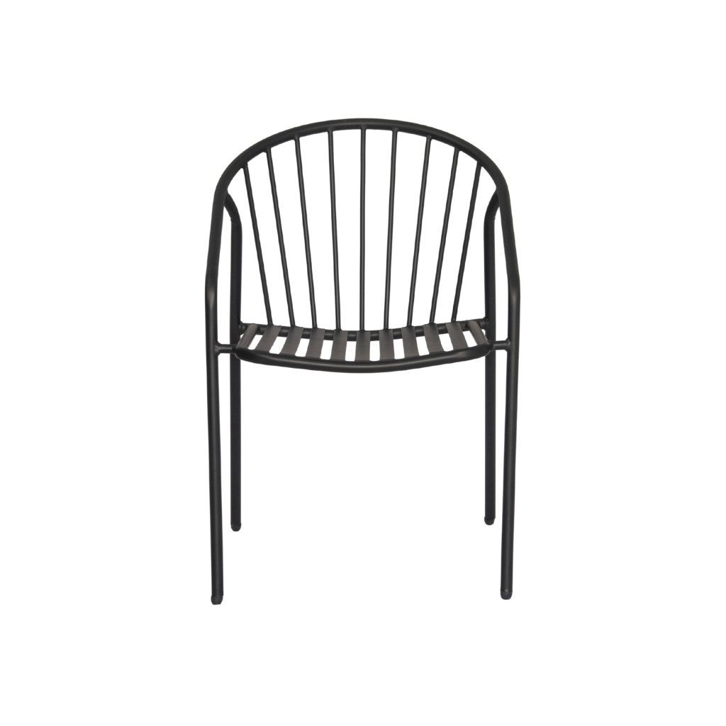 Ghế sắt | LA25 | Đen