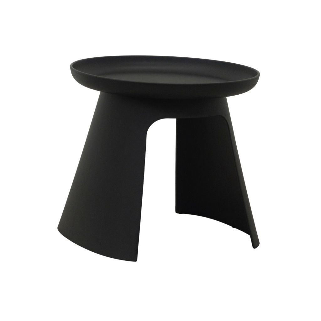 Bàn tròn nhựa | BOO | Đen