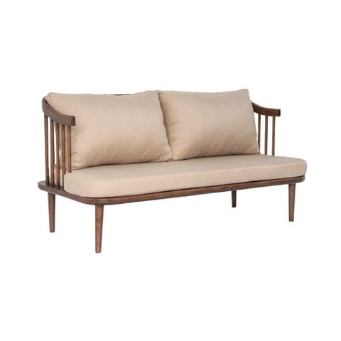  Sofa băng gỗ nệm | FLY | Nâu 