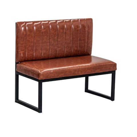  Ghế sắt bọc nệm | HOBBES | Nâu 