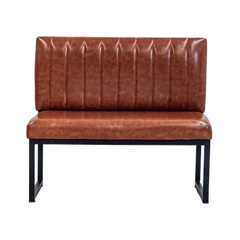  Ghế sắt bọc nệm | HOBBES | Nâu 