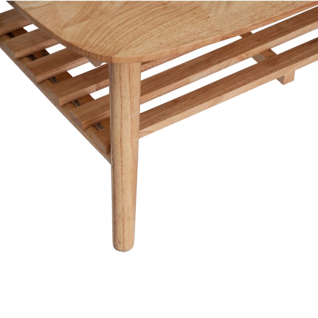 Bàn sofa chữ nhật gỗ | JENNA | Tự nhiên