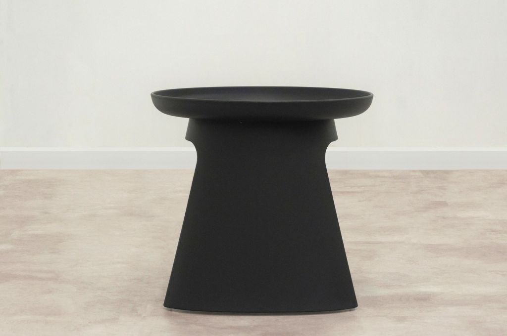 Bàn tròn nhựa | BOO | Đen