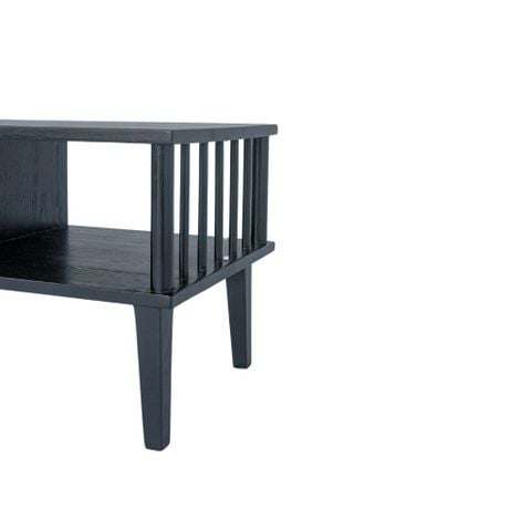  Bàn sofa chữ nhật gỗ | KINSLEY | Đen 