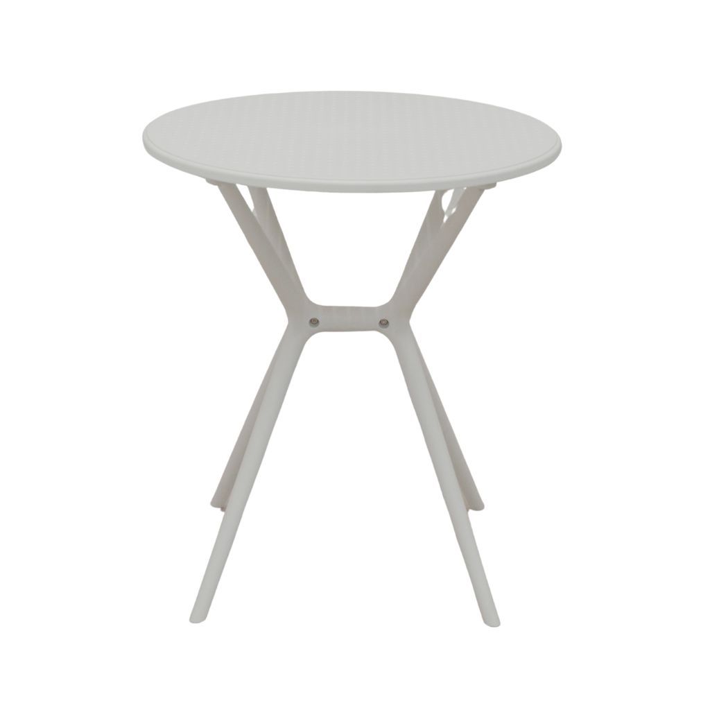 Bàn tròn nhựa | EBBA | Trắng