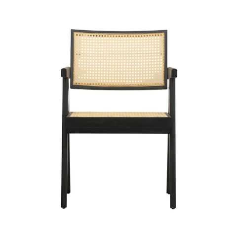  Ghế gỗ đan mây | VLEG | Có tay 