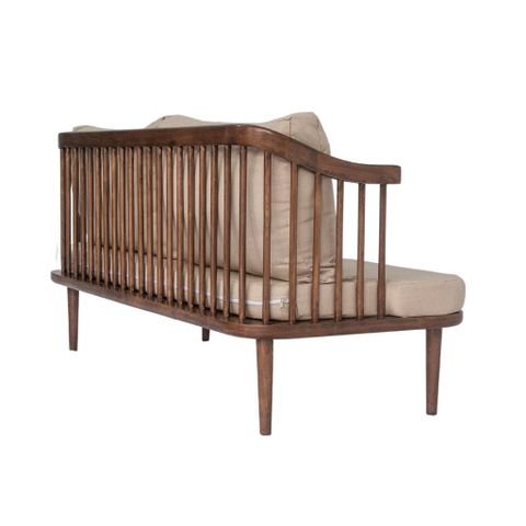  Sofa băng gỗ nệm | FLY | Nâu 