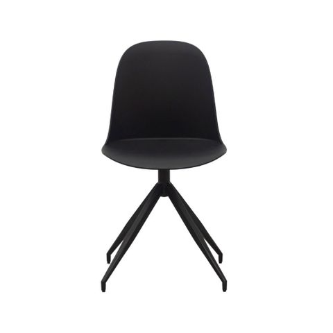  Ghế làm việc nhựa | GAIA71 | Đen 