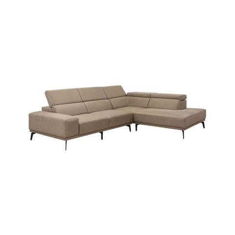  Sofa góc bọc nệm | ACTON | Xám 