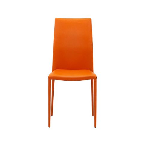  Ghế sắt bọc nệm | AMIR | Cam 