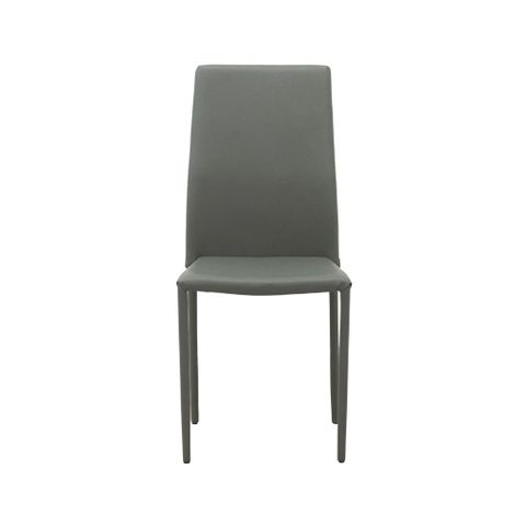  Ghế sắt bọc nệm | AMIR | Xám 