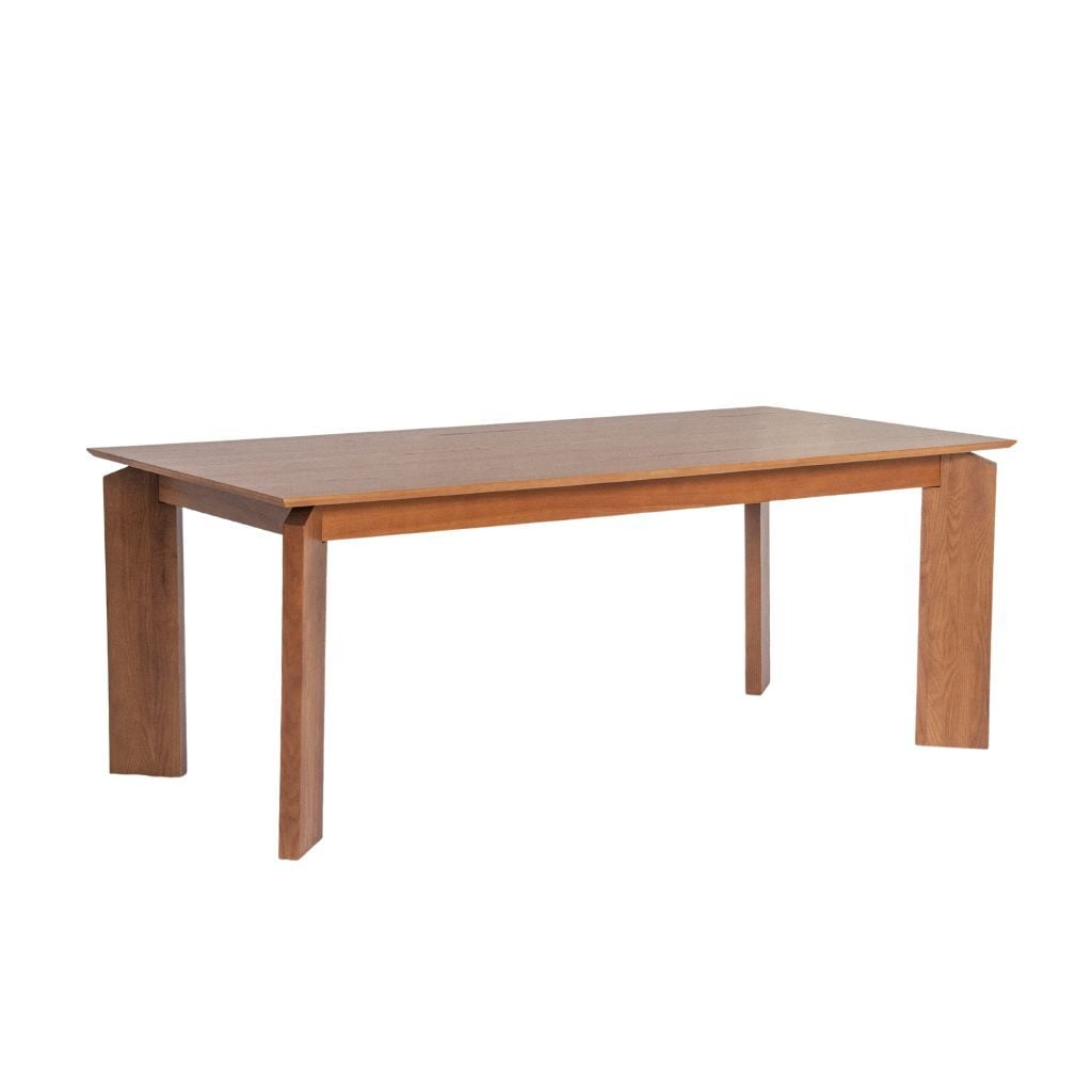 Bộ bàn ăn gỗ | OSCAR - 1M8 & 6 Ghế OSCAR - Vàng