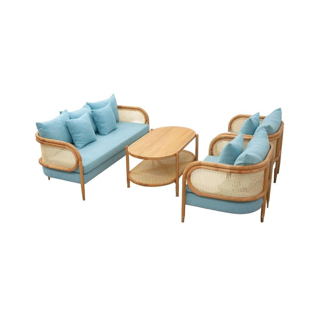 Bộ sofa gỗ nệm | HEATHERFIELD
