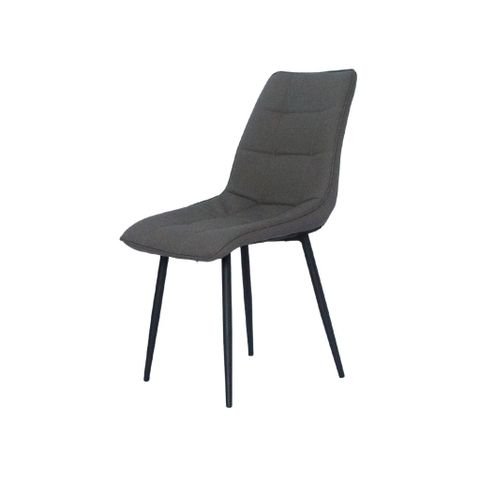  Ghế sắt bọc nệm | CAMI | Xám 