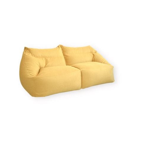  Sofa lười hạt xốp | CAMILA | Vàng | 2 Module 