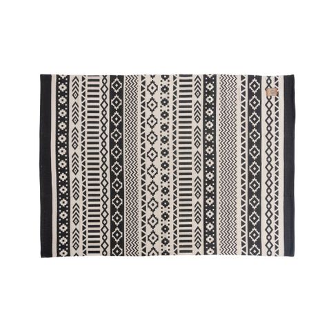  Thảm phòng khách sợi bông | CLIVE | Đen 