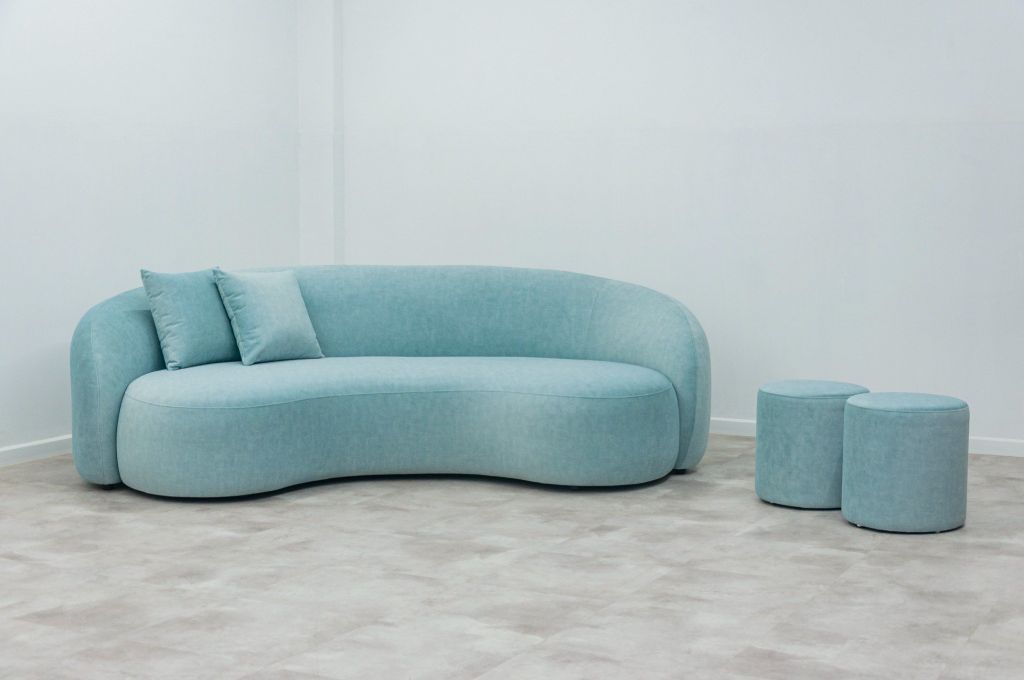 Sofa băng bọc nệm | HOLMES | Xanh