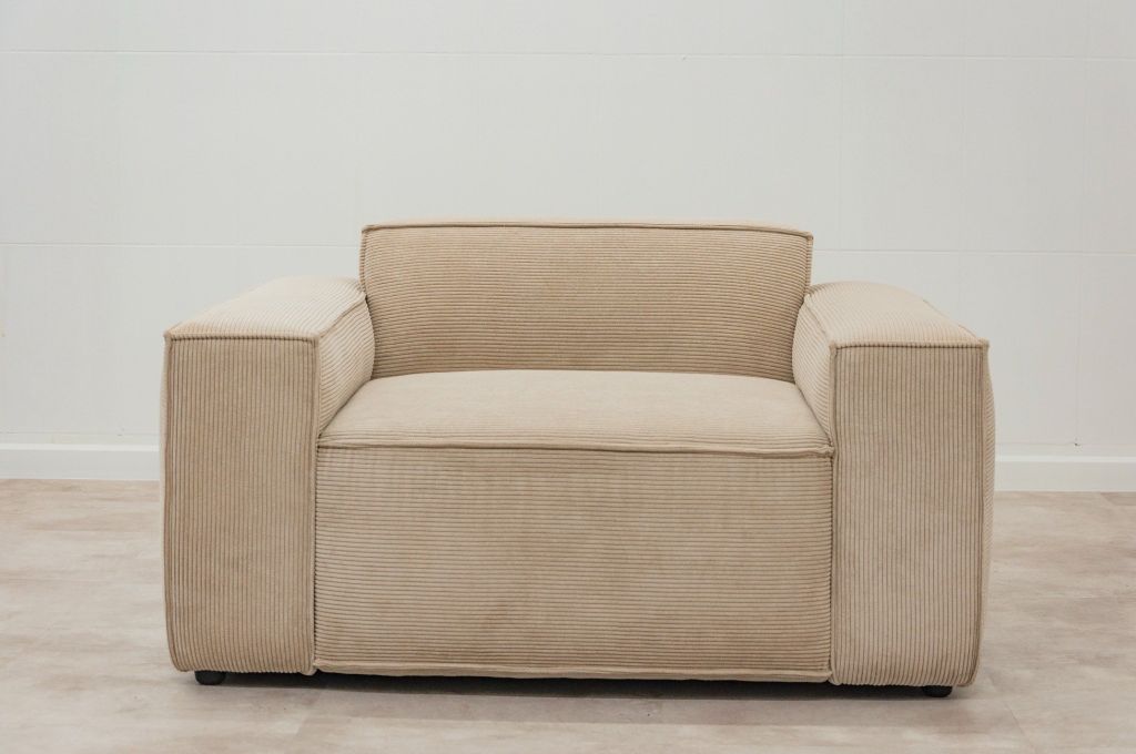 Sofa đơn bọc nệm | ETHAN | Xám