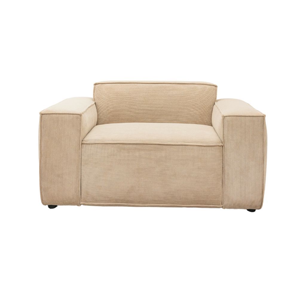 Sofa đơn bọc nệm | ETHAN | Xám