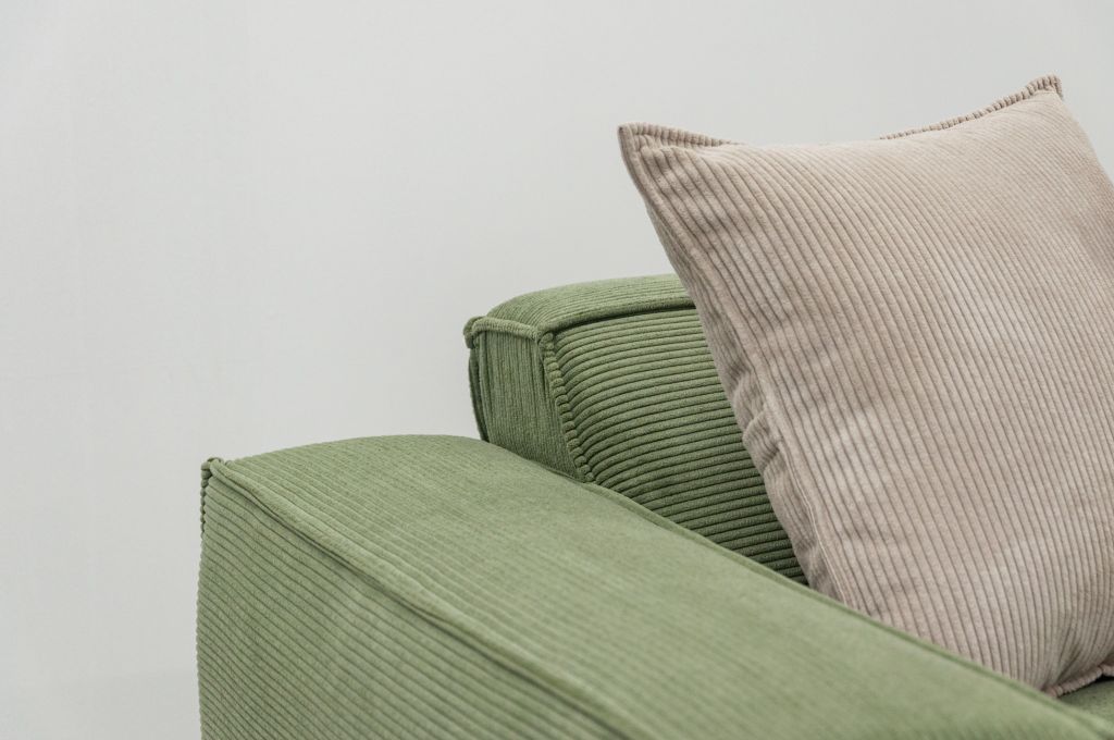 Sofa băng bọc nệm | ETHAN | Xanh rêu