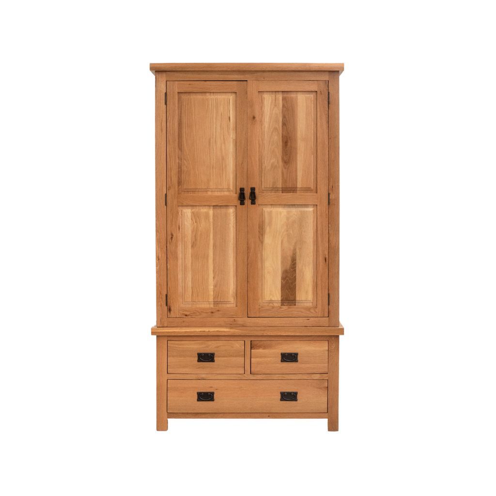 Tủ áo gỗ | HAYDEN  | Tự nhiên | 2 Cửa