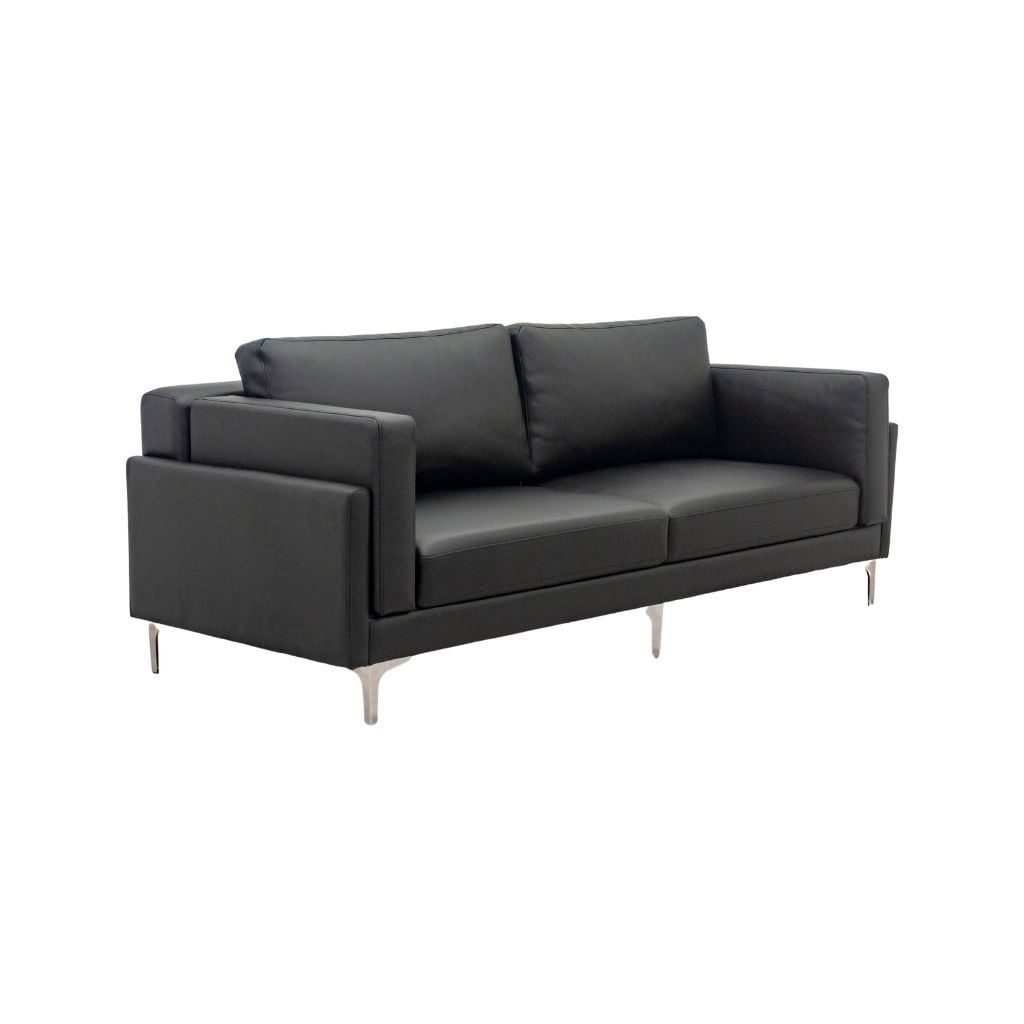 Sofa băng bọc nệm | HUGO | Đen