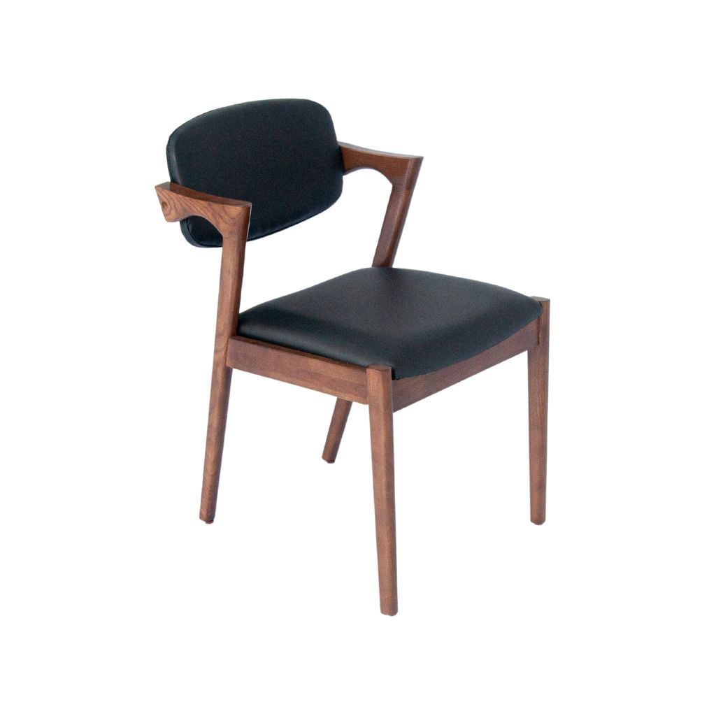 Ghế gỗ bọc nệm | KAI | Nâu