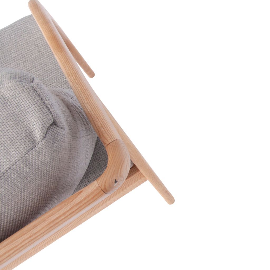 Sofa đơn gõ nệm | WOOD | Tự nhiên