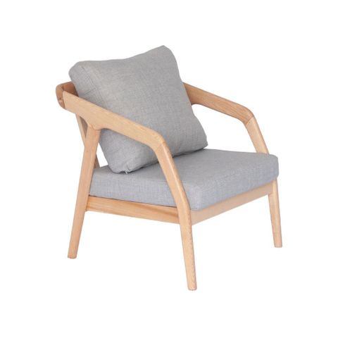  Sofa đơn gõ nệm | WOOD | Tự nhiên 