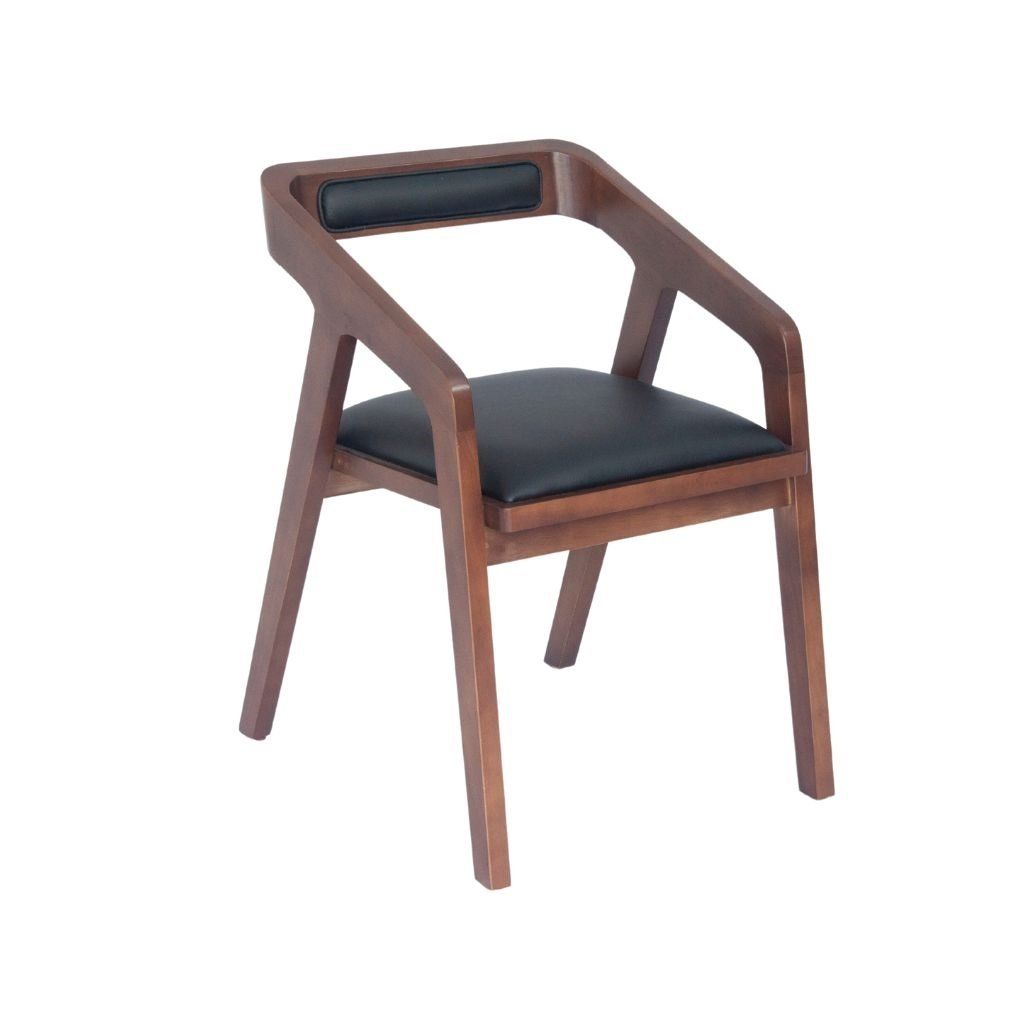 Ghế gỗ mặt nệm | KATAKANA | Nâu