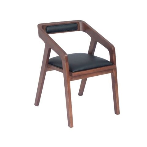  Ghế gỗ mặt nệm | KATAKANA | Nâu 