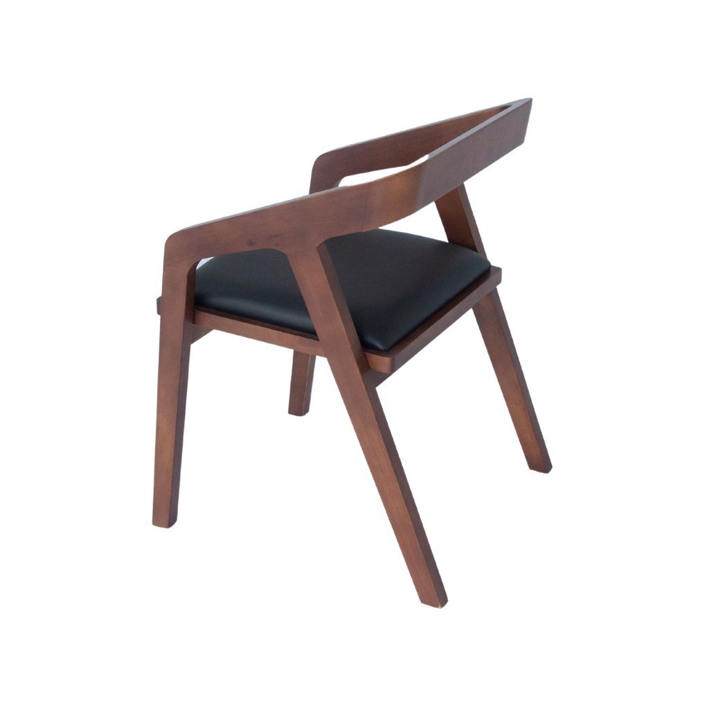 Ghế gỗ mặt nệm | KATAKANA | Nâu